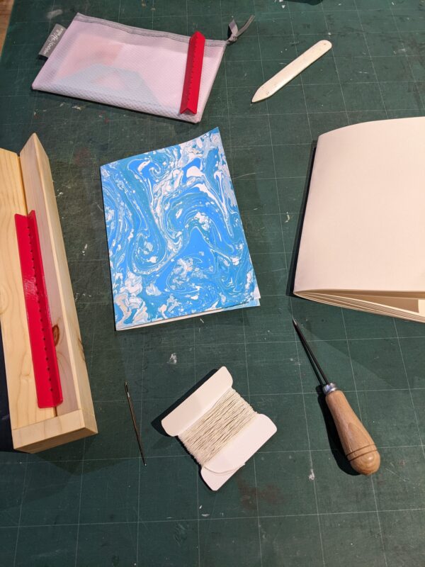 Atelier carnet relié
